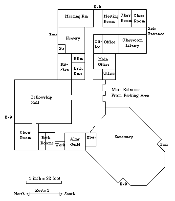 floor plan at abiding presence lutheran church