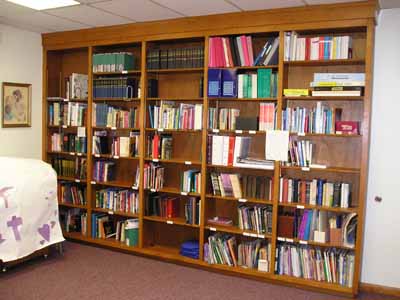 library at abiding presence lutheran church