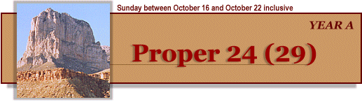 Lectionary 29/Proper 24