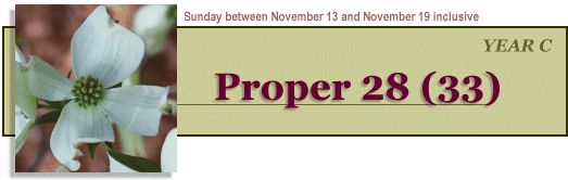 Lectionary 33/Proper 28